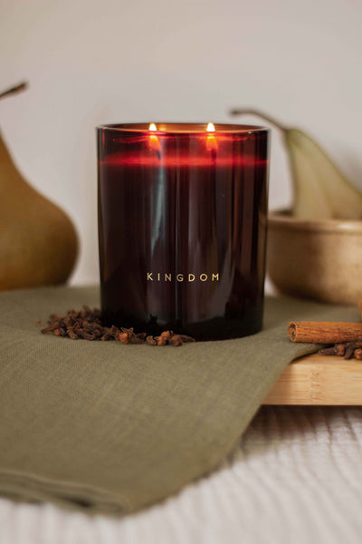 Kingdom Pear & Clove Luxury Soy Candle